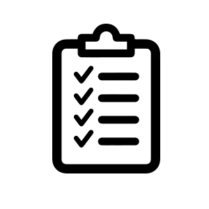 Icon - Clipboard with check marks